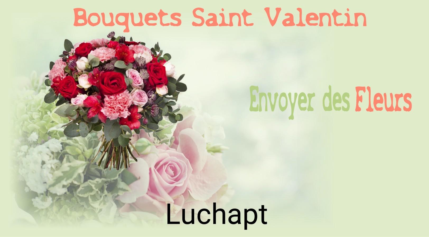 Roses de Saint-Valentin livrées à Luchapt